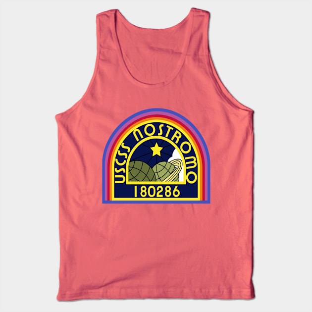 USS Nostromo Tank Top by Cisne Negro